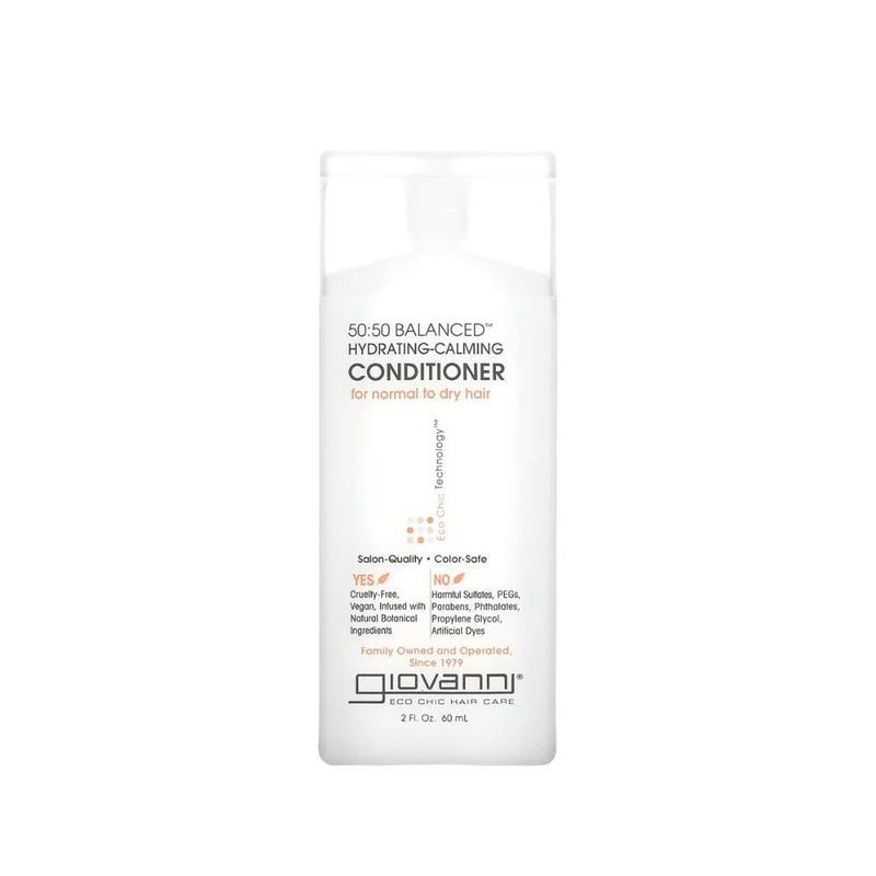 Giovanni Moisturizing Conditioner for Normal Dry and Color-Treated Hair, 60ml