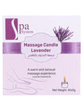 Spa System Lavender Massage Candle - 45 g