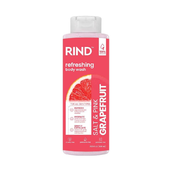 Rinde Pink Grapefruit Salt Body Wash Moisturizing 606ml