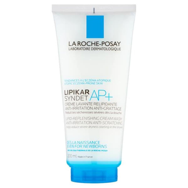 Body Wash For Eczema Lipikar Syndet AP+ Gentle Cleansing La Roche Posay 200ml