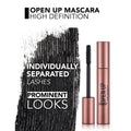 Flormar Open Up High Black Mascara, Volumizing and Lengthening, 12ml
