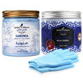 Argan Oil Hand Care Set - Indigo Powder, Moisturizing, Brightening - 3 Pieces