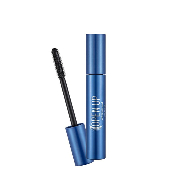 Flormar Open Up Waterproof Mascara, Thickening and Lengthening, Black, 12ml