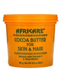 Afrkare Cocoa Butter Skin & Hair Care with Vitamin E - 297g