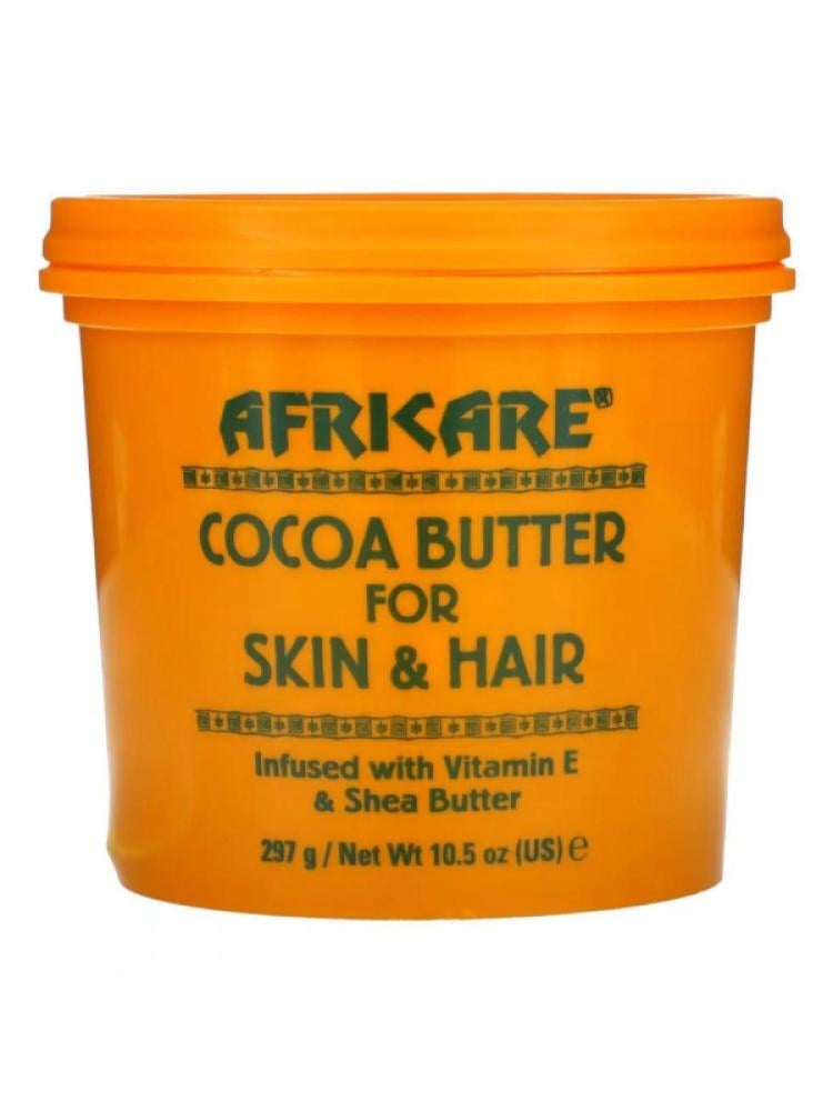 Afrkare Cocoa Butter Skin & Hair Care with Vitamin E - 297g
