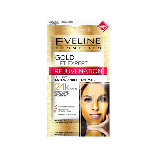 Firming Gold Face Mask - Eveline Cosmetics - 7ml