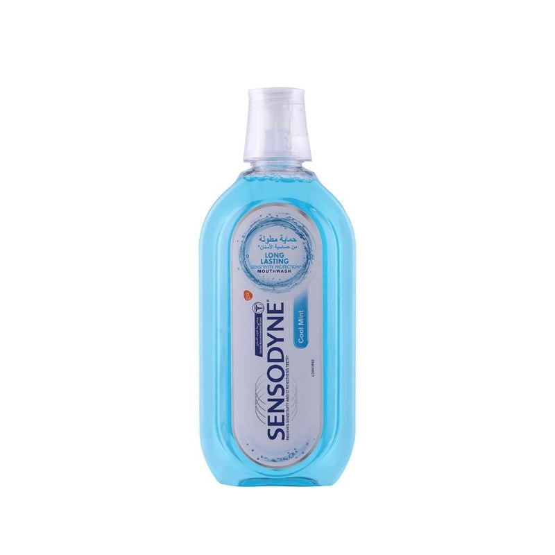 Long Lasting Light Mint Mouthwash For Sensitive Teeth Sensodyne 500ml