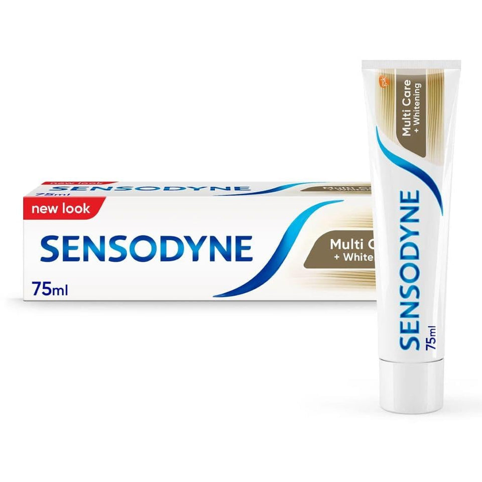 Sensodyne Multi-Care Whitening Toothpaste for Sensitive Teeth Fresh Breath 75ml