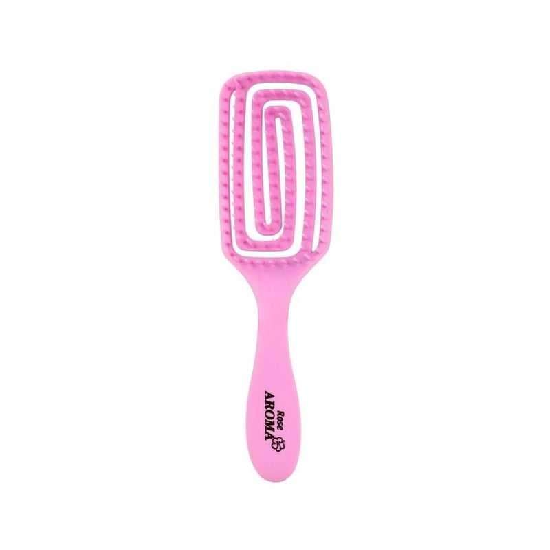 Scented Hairbrush Soft Detangling Coconut Rose Aroma 1 Count