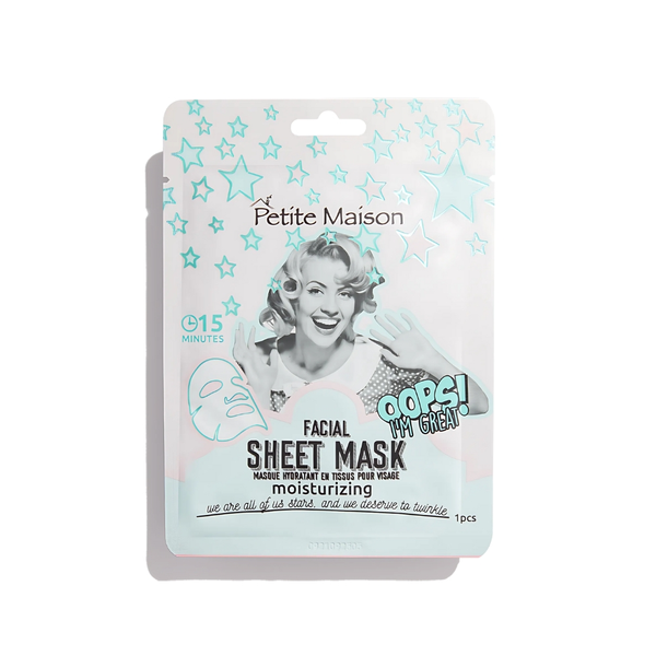 Petite Maison Hydrating Sheet Mask with Panthenol & Hyaluronic Acid 25ml