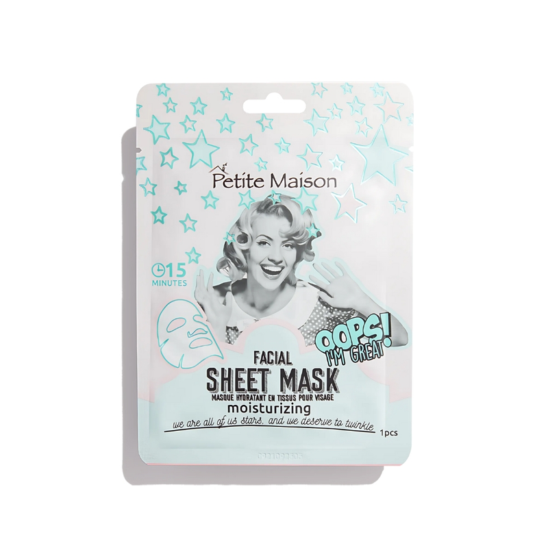 Petite Maison Hydrating Sheet Mask with Panthenol & Hyaluronic Acid 25ml