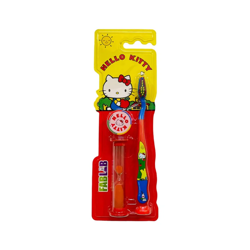 Hello Kitty Kids Toothbrush with Hourglass Timer Manual FabLab