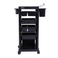 Salon System Workshop Tool Organizer Trolley - Black | T-801