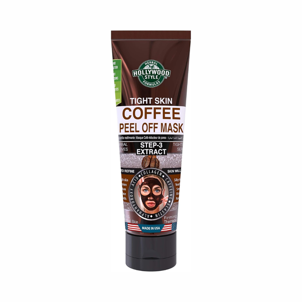 Coffee Face Scrub Exfoliating Caffeine Ginseng Hollywood Style 100ml