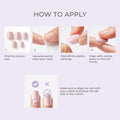 Kiss imPRESS Red Coffin Nails - 30 Pieces - IMC510C