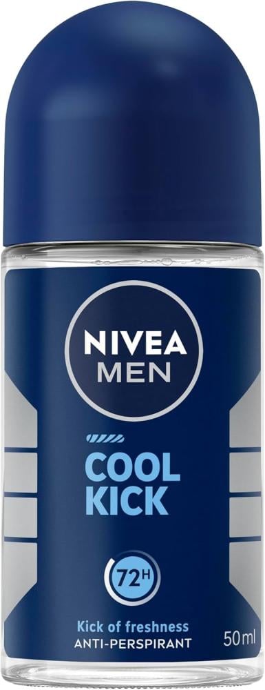 Roll On Deodorant For Men Cooling Freshness Cool Kick Nivea 50ml