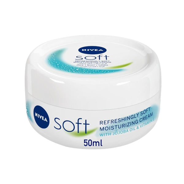 Soft Moisturising Cream Jojoba Oil Vitamin E Nivea 50ml