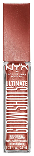nyx liquid eyeshadow Ultimate Glow Shots Mango Moment Shimmer Finish 10ml