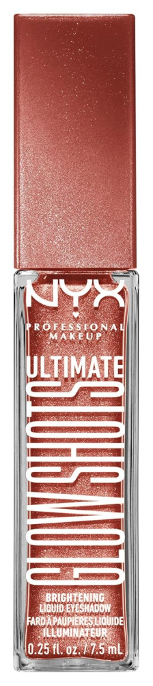 nyx liquid eyeshadow Ultimate Glow Shots Mango Moment Shimmer Finish 10ml