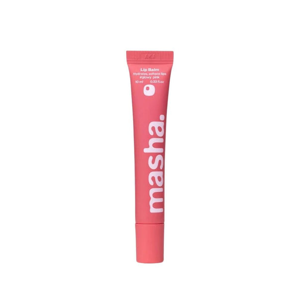 Masha Lip Balm and Gloss, Pink Tint, Hydrating Formula