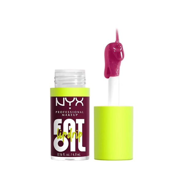 Nyx Fat Oil Drip Lip Gloss 04 That's Chic Raspberry Oil Squalane