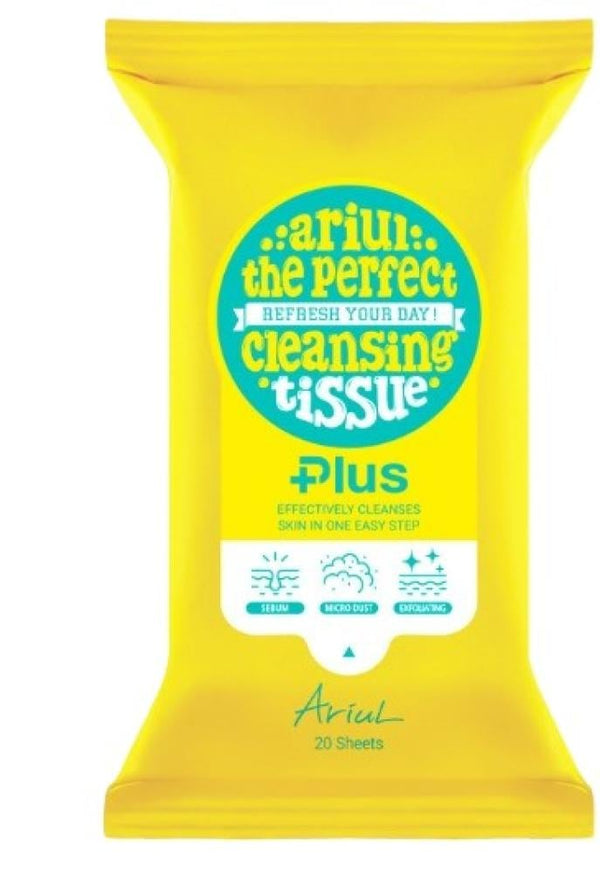 Ariul The Perfect Cleansing Tissue Plus Facial Wipes - 20 Count