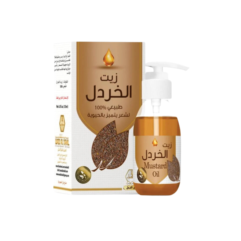 Wadi Al Nahal Mustard Oil Hair Strengthening Treatment, 125ml