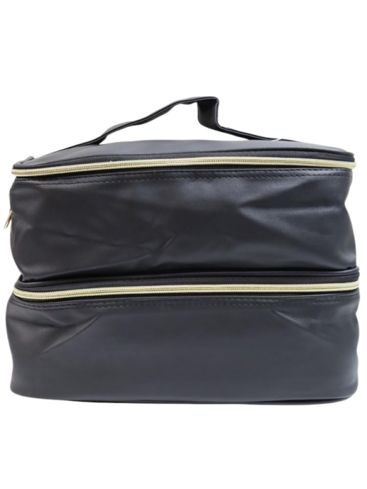 Salon System Portable Makeup Bag in Classic Black