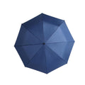 Automatic Umbrella with Wooden Handle - Blue