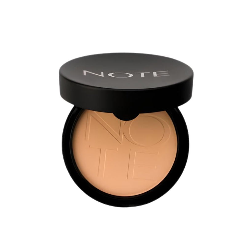 Note Luminous Silk Pressed Powder, Argan Oil, Matte Finish, 205