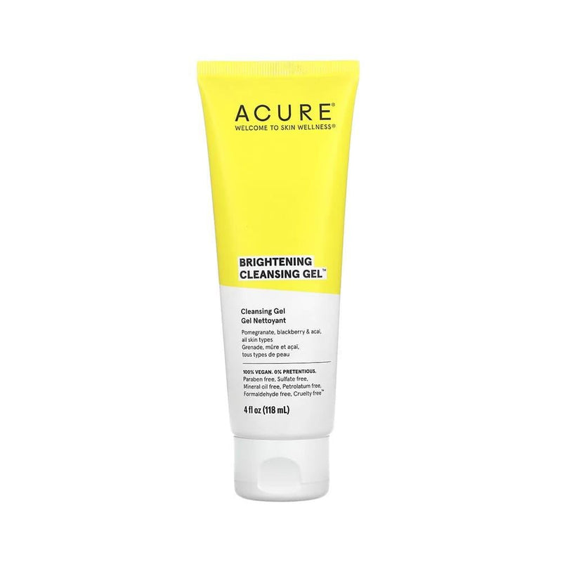 Best Cleansing Gel Brightening Pomegranate Acai Acure 118ml