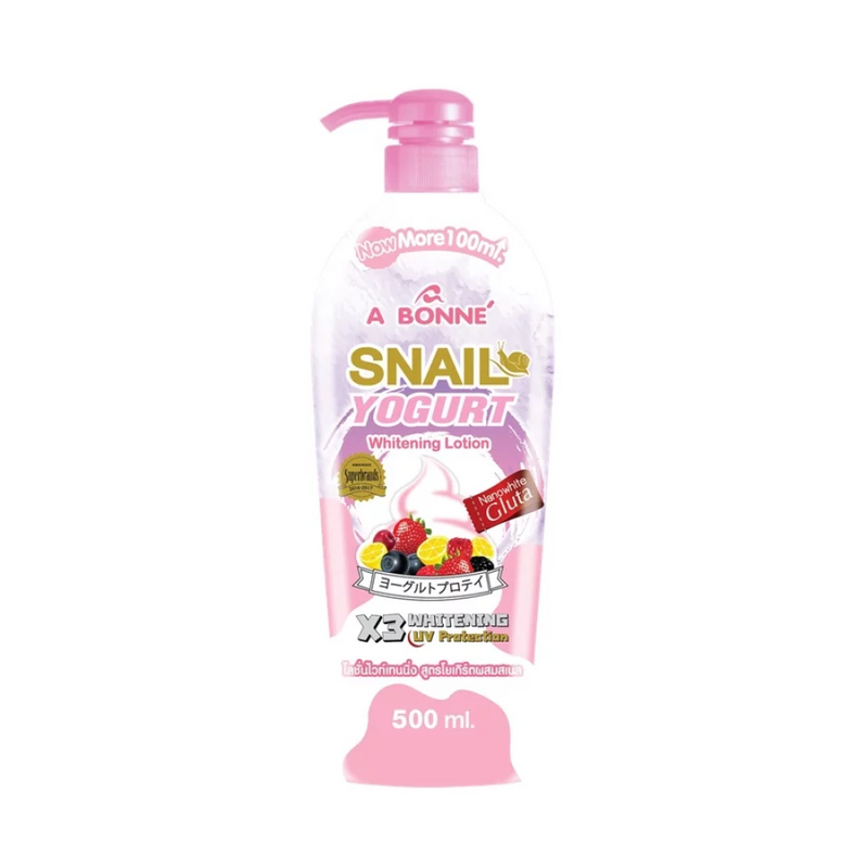 Yogurt & Snail Skin Lightening Body Lotion Brightening A Bonne 500ml