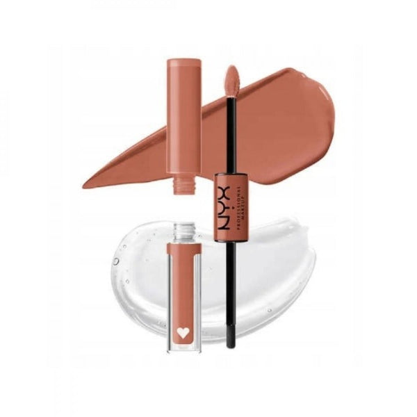NYX Goal Crusher Liquid Lipstick and High-Shine Top Gloss, 02 Jewel Crusher
