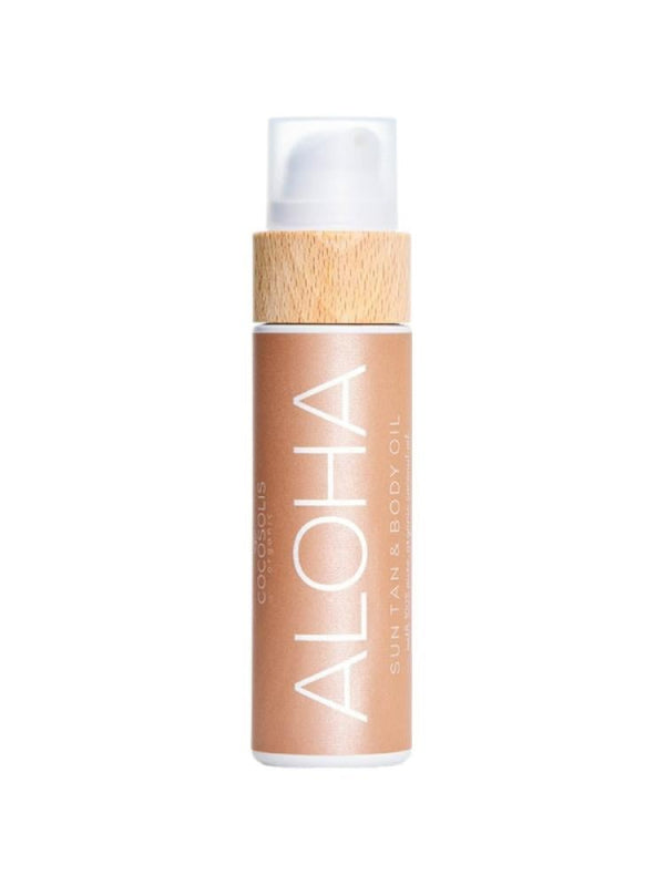 Cocosolis Aloha Tanning & Moisturizing Body Oil - Coconut Scent - 110ml