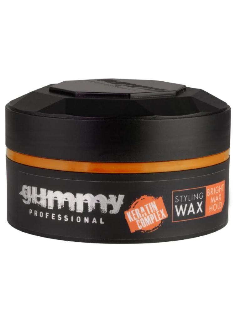 Gummy Styling Wax Bright Finish - Vitamin B5, Water-Based, 150 ml