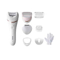 Philips Series 8000 Epilator Wet & Dry Cordless with 8 Attachments