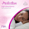 Best Sanitary Pads for 10 Year Olds Wingless Cotton Soft Fam 40 Pads
