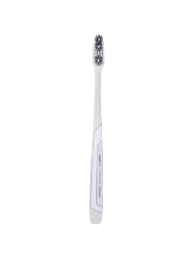 Jordan Shiny Medium Toothbrush White
