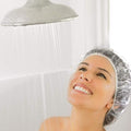 Splash Disposable Shower Caps Waterproof Elastic 100 Count
