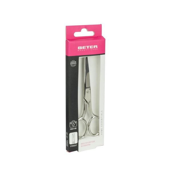 Beter Multi-Purpose Sewing Scissors, Carbon Steel, Nickel-Plated, 12.5cm