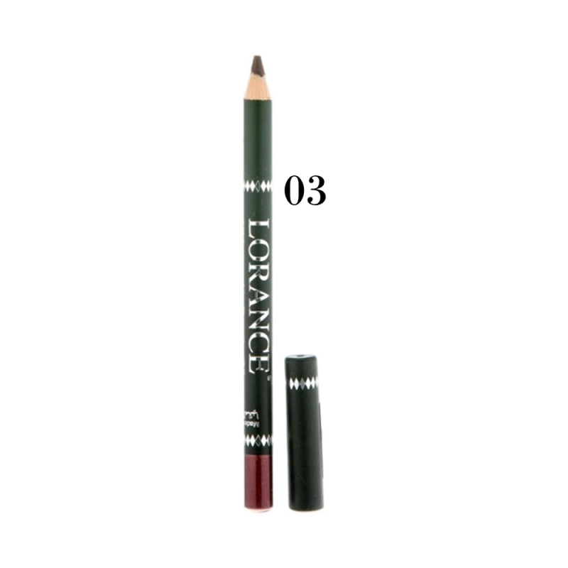 Lorance Lip Liner 03 Red Long-Lasting Defining Pencil