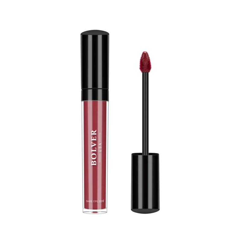 Bolver Silk Liquid Lipstick 319 Ruby Matte Finish Smudge-Proof