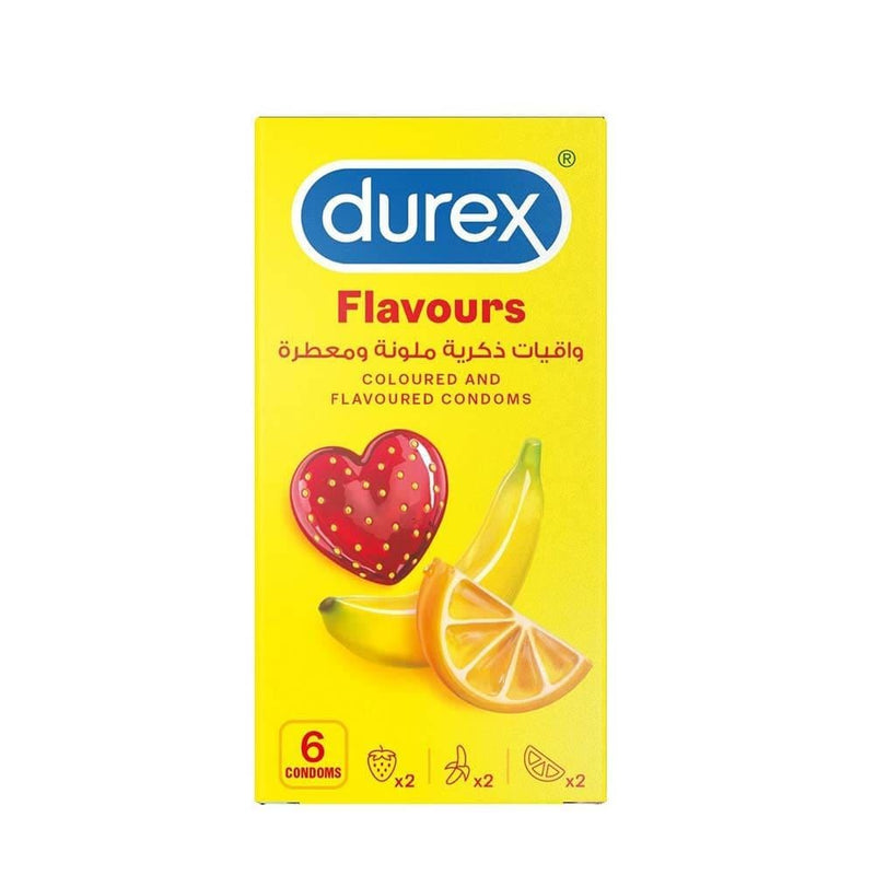 Best Durex Condoms Fruit Flavor 6 Pieces Scented Latex