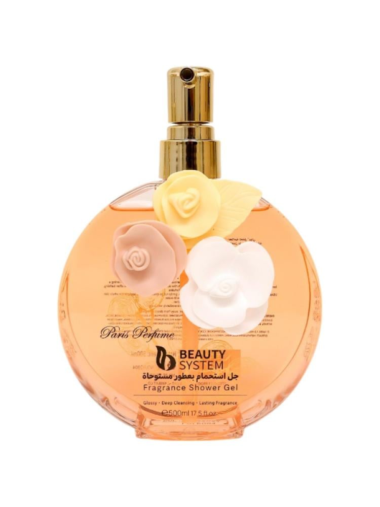 Beauty System Shower Gel Peach Scent for Deep Hydration 500ml