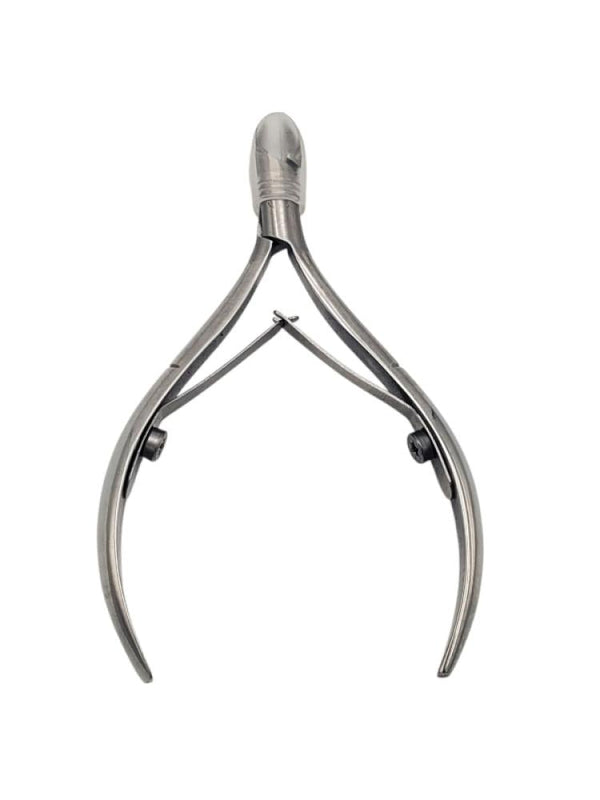 Salon System Cuticle Nipper, Stainless Steel, for Manicure & Pedicure