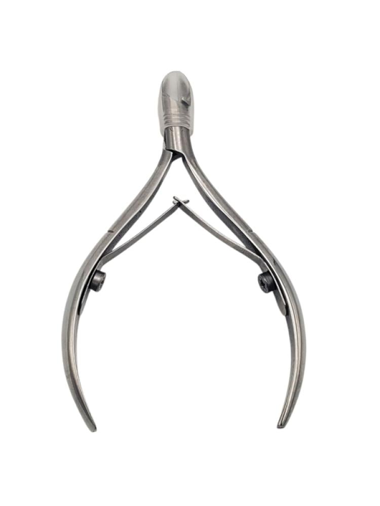 Salon System Cuticle Nipper, Stainless Steel, for Manicure & Pedicure
