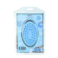 Silicone Exfoliating Brush for Body Scalp Massage Tool Blue Mila 1 Piece