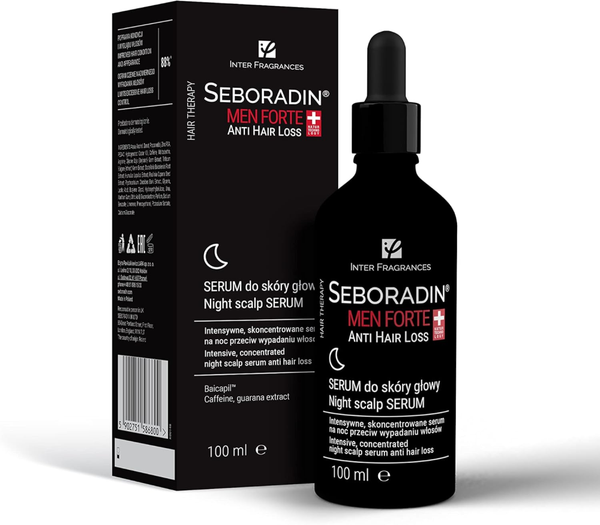 Men's Night Scalp Serum Strengthening Seboradin 100ml