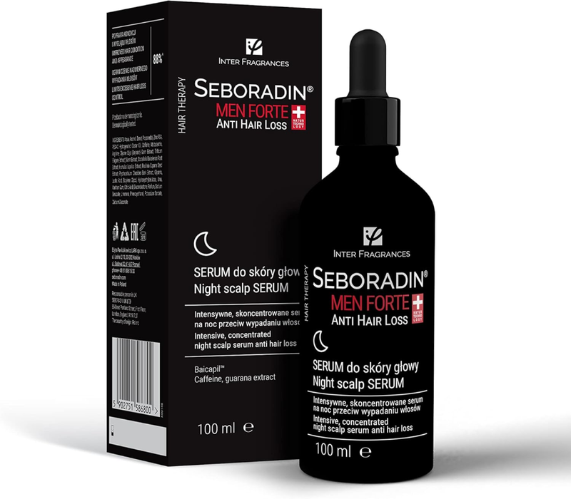 Men's Night Scalp Serum Strengthening Seboradin 100ml