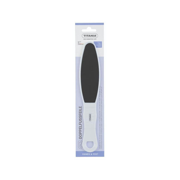 Foot File Callus Remover Double-Sided Hard Skin Titania 1-Pack